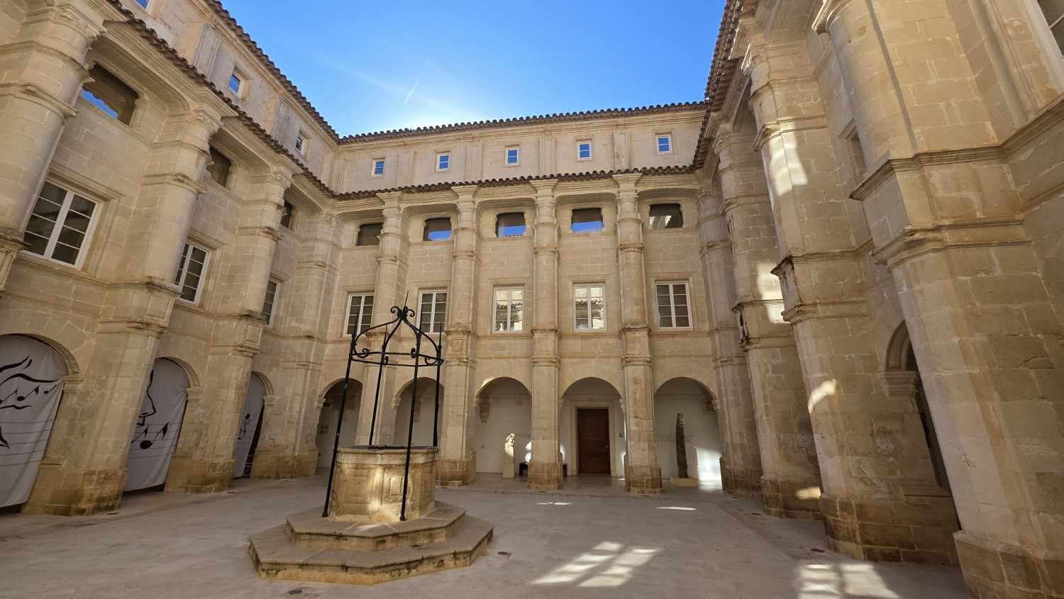 The historic courtyard of the Museu de Menorca