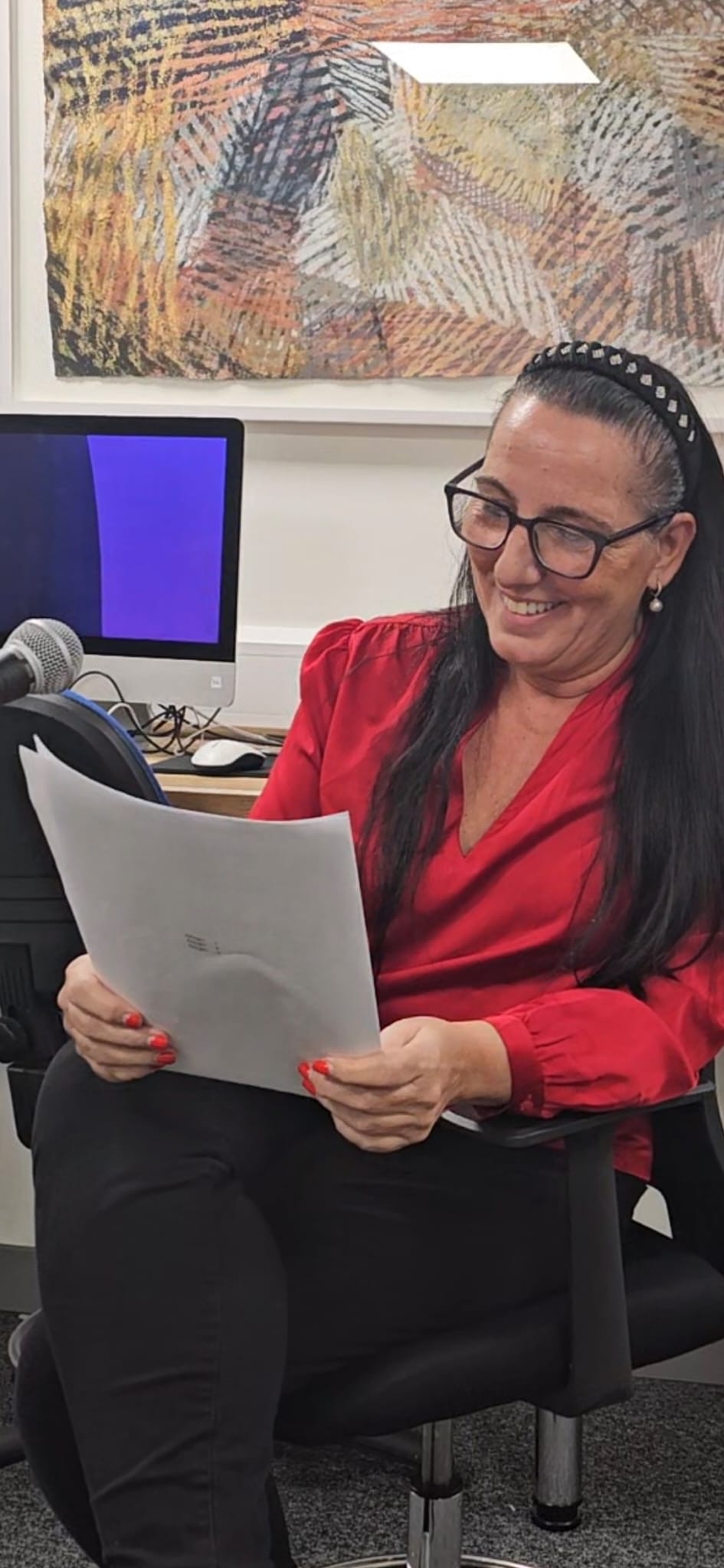 Mónica Romero Camps, the writer you work with directly